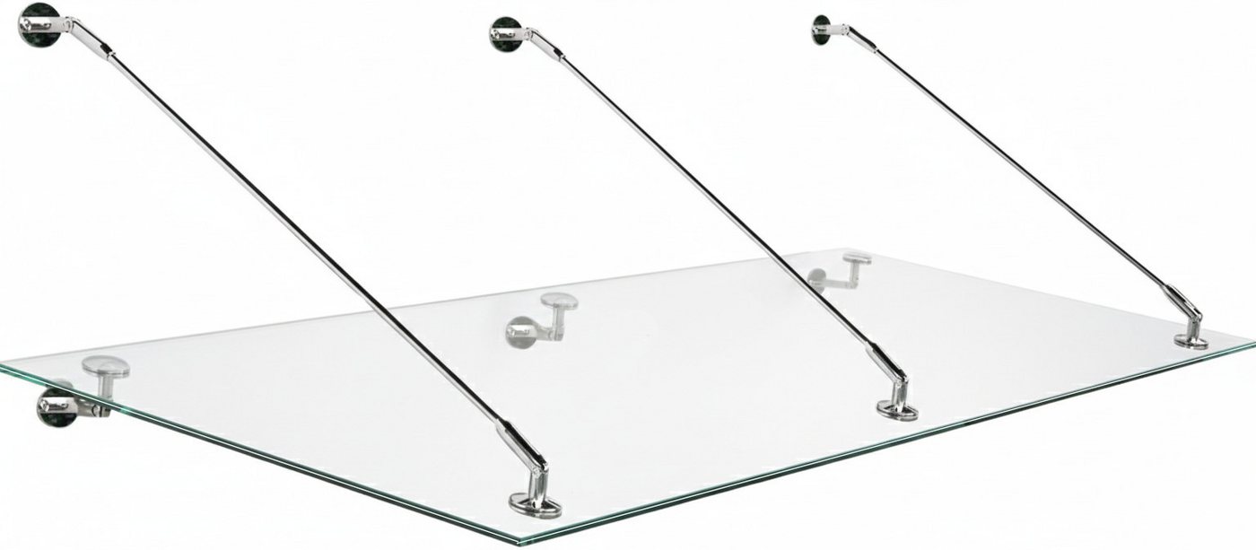 Glaszentrum Hagen Vordach Glaszentrum Hagen 230x90 cm Glasvordach Klar V2A-STB3 Bild 3