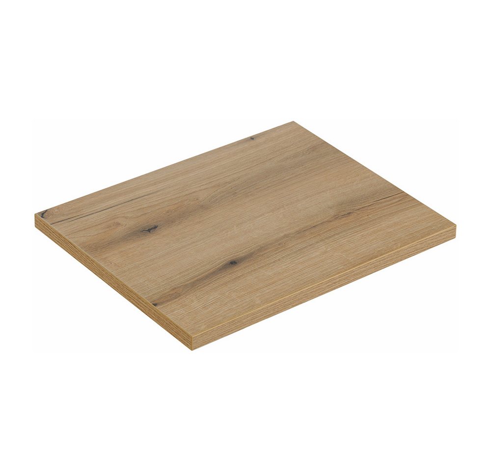 Lomadox Waschbeckenschrank NEWPORT-56-CASHMERE Waschtischunterschrank 50cm in kaschmir, gerillte Front Bild 4