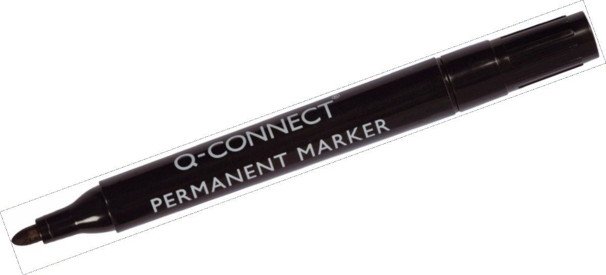 Connect Permanentmarker Permanent-Marker Rundspitze 2mm schwarz