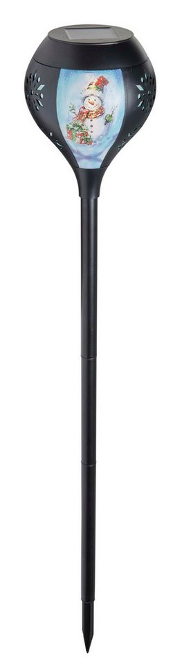 Northpoint LED Gartenleuchte Solar oder Batterie 2in1 Tischleuchte mit Dämmerungssensor Bild 2