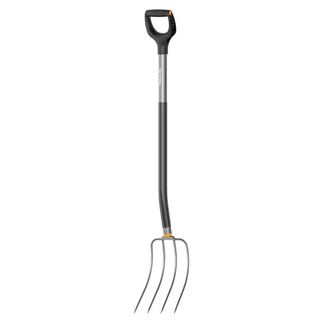 Fiskars Ergonomische Harke Silber 136 cm Gartenarbeit