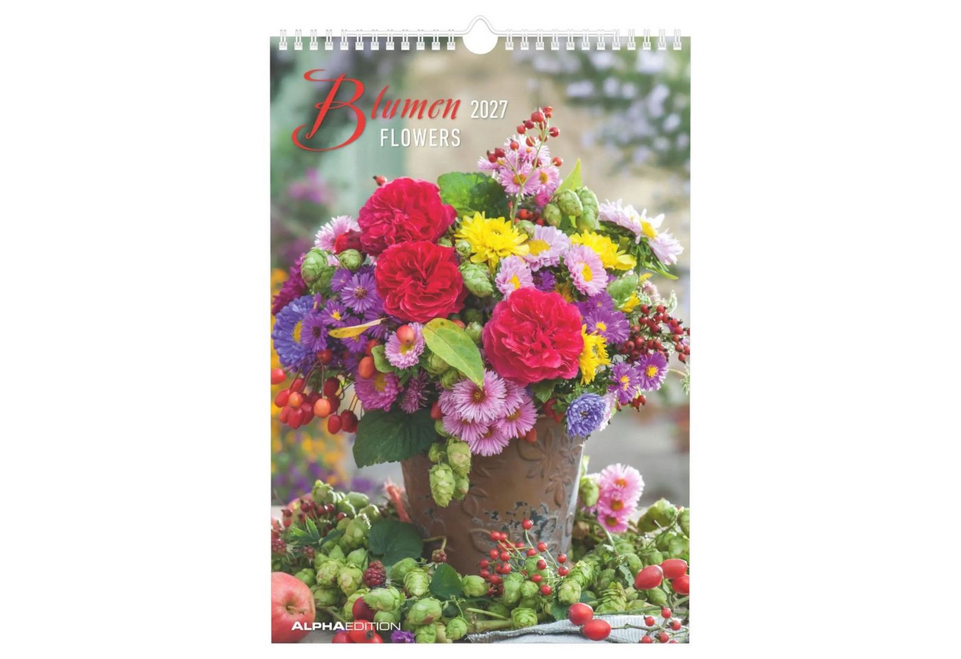 Wandkalender Blumen 2027 Bild 5