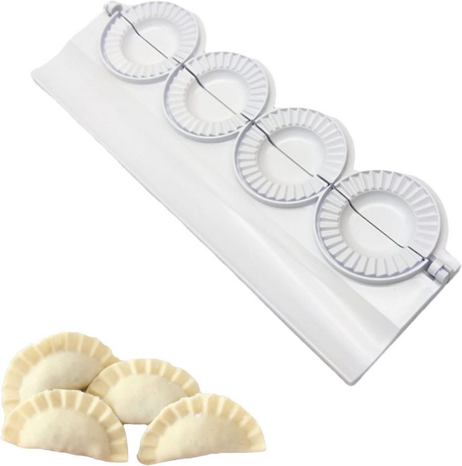 FELIXLEO Nudelmaschine 2er Dumpling Maker Ravioli Former Teigtaschenform Kunststoff Bild 5