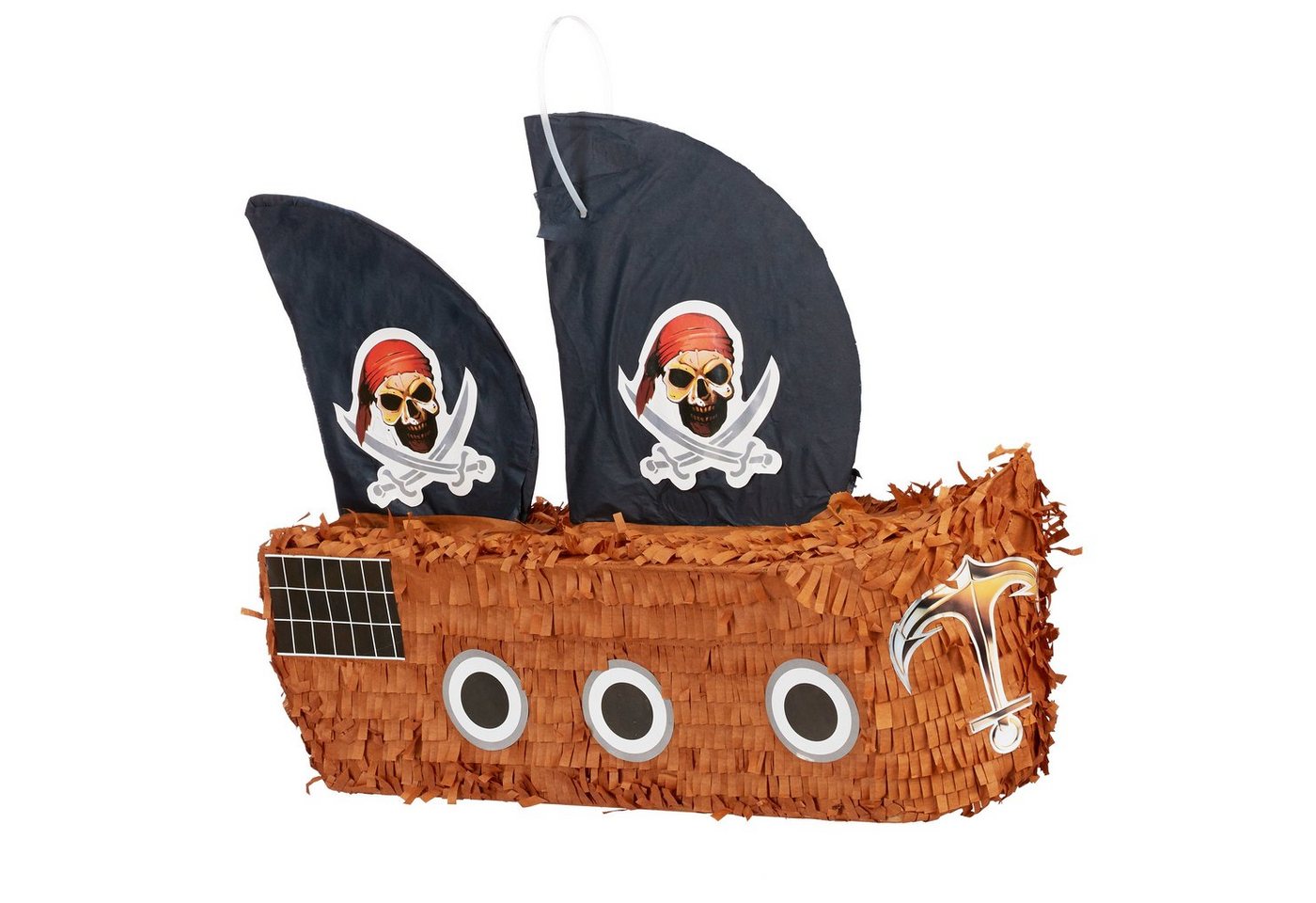 relaxdays Pinata Piratenschiff