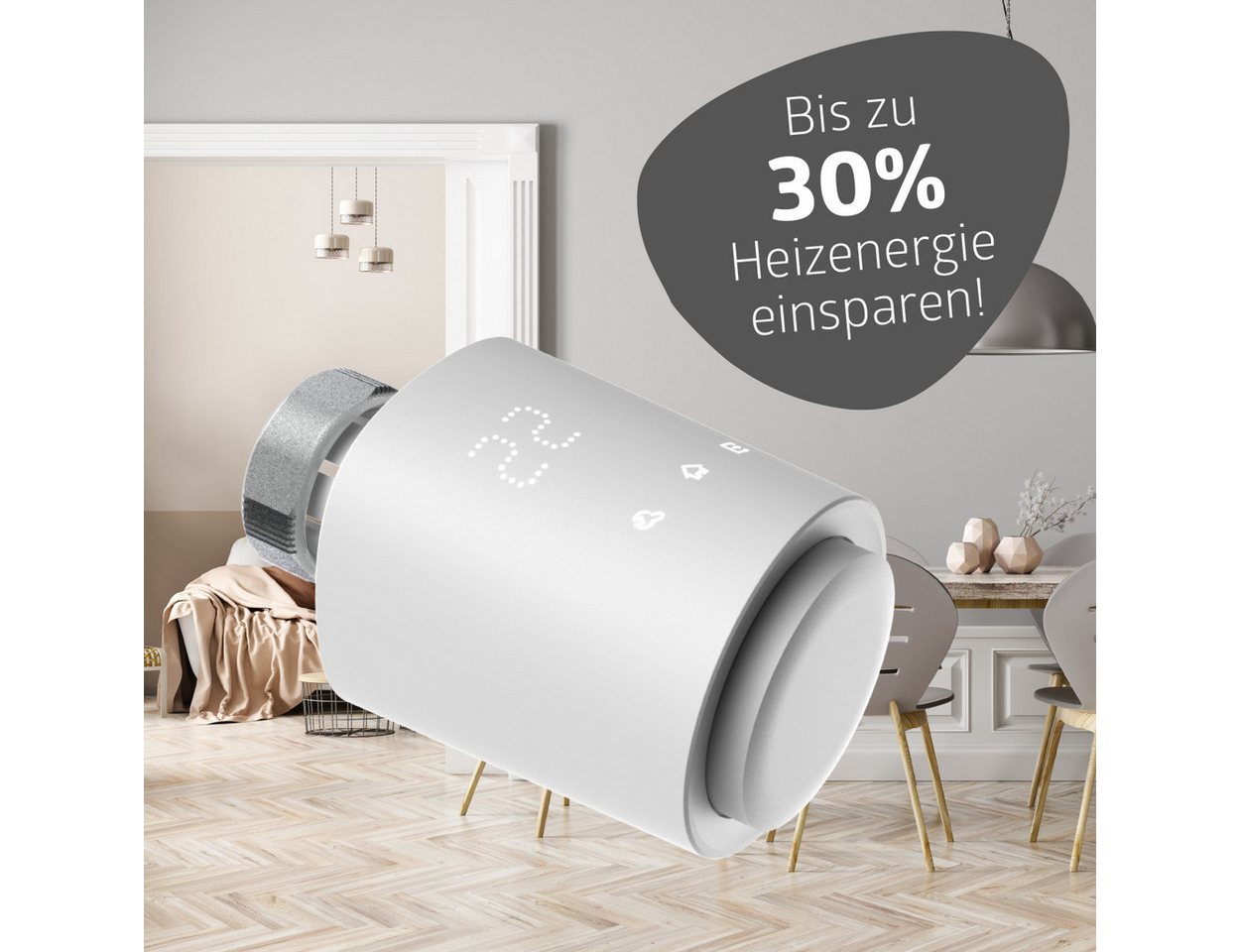 essentials Smart Home Solutions Heizkörperthermostat MATRIX standart, (8 St) Bild 3