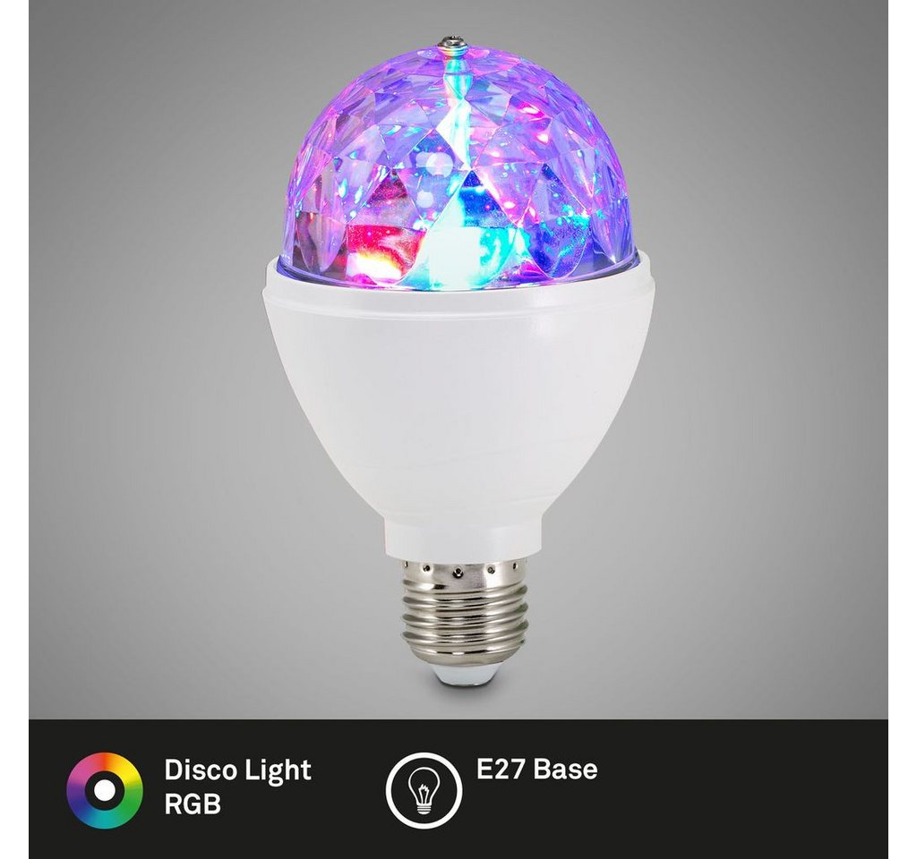 Briloner Leuchten LED-Leuchtmittel 0528003, E27, RGB - Farbwechsler