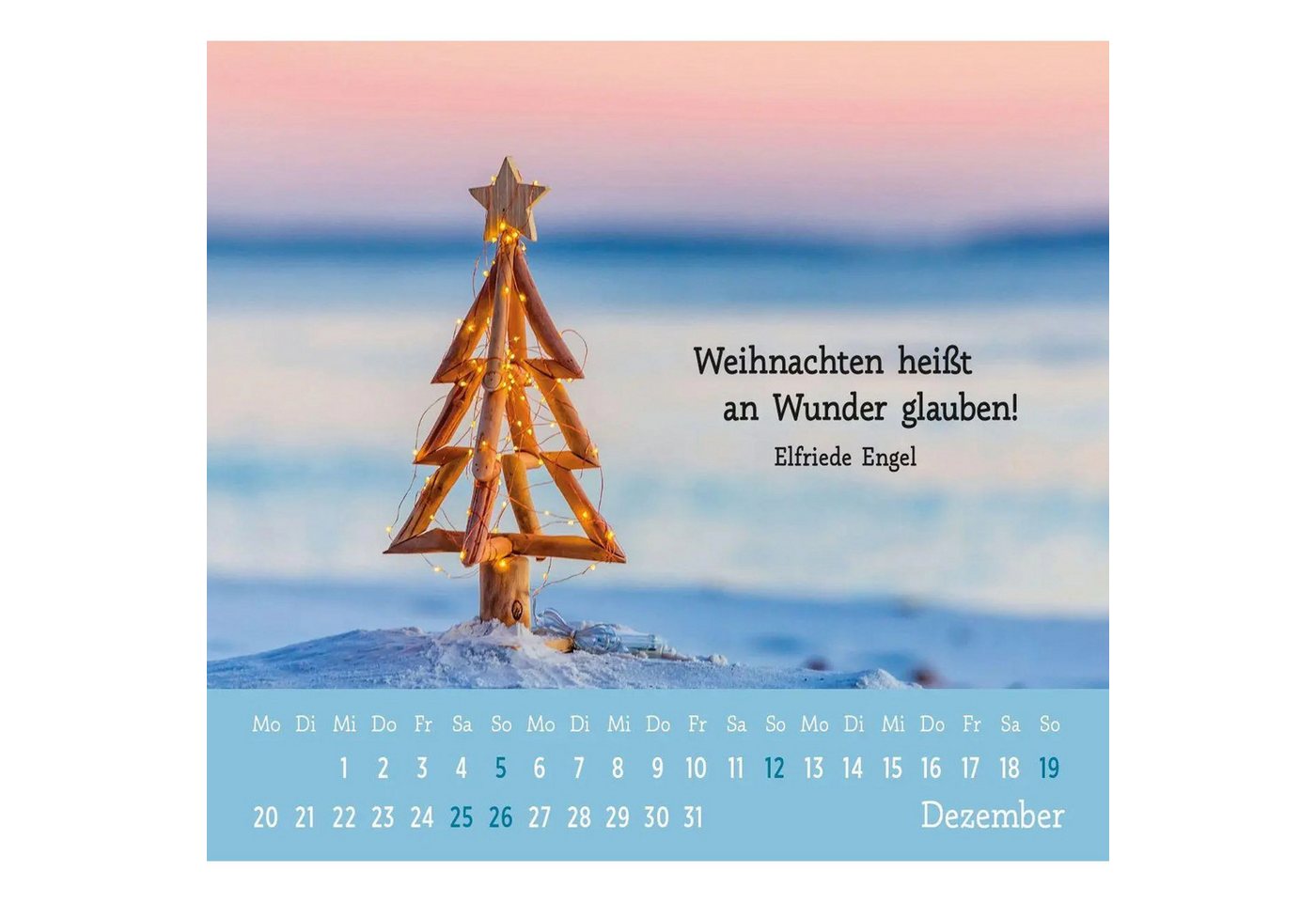 groh Verlag Monatskalender Mini-Kalender 2027: Der kleine Schutzengelkalender