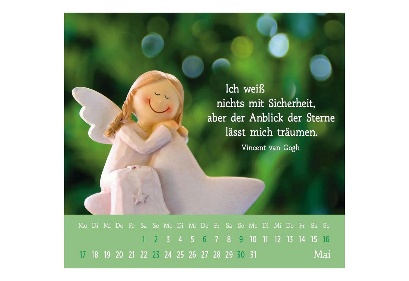 groh Verlag Monatskalender Mini-Kalender 2027: Der kleine Schutzengelkalender Bild 3