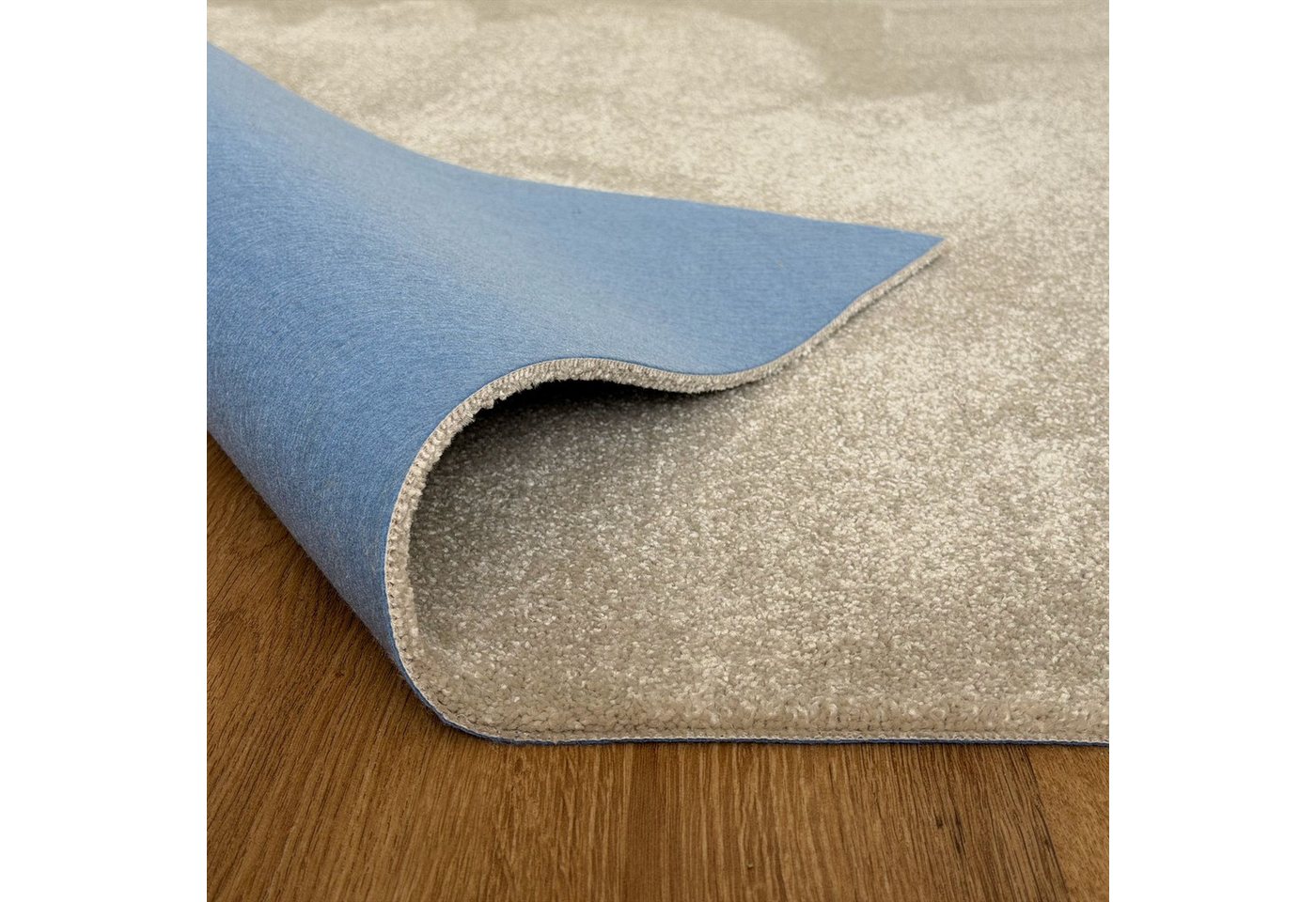 Steffensmeier Teppichboden Levanto, Rechteckig, Velours, Wohnzimmer Bild 4