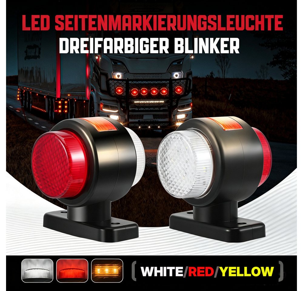 i@home KFZ-Ersatzleuchte LED, 2 St., universell, 12/24 V, für PKW, SUV, Van, LKW, Wohnmobil, Bus, Anhänger