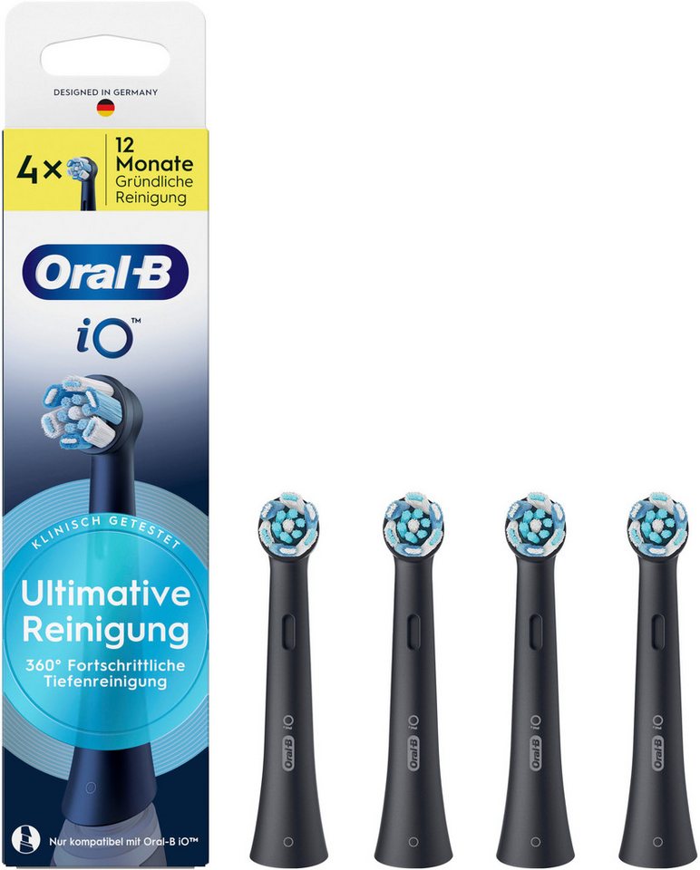 Oral-B Elektrische Zahnbürste iO 10, Aufsteckbürsten: 5 St., Magnet-Technologie, iOsense, 7 Putzmodi, Farbdisplay & Lade-Reiseetui Bild 2