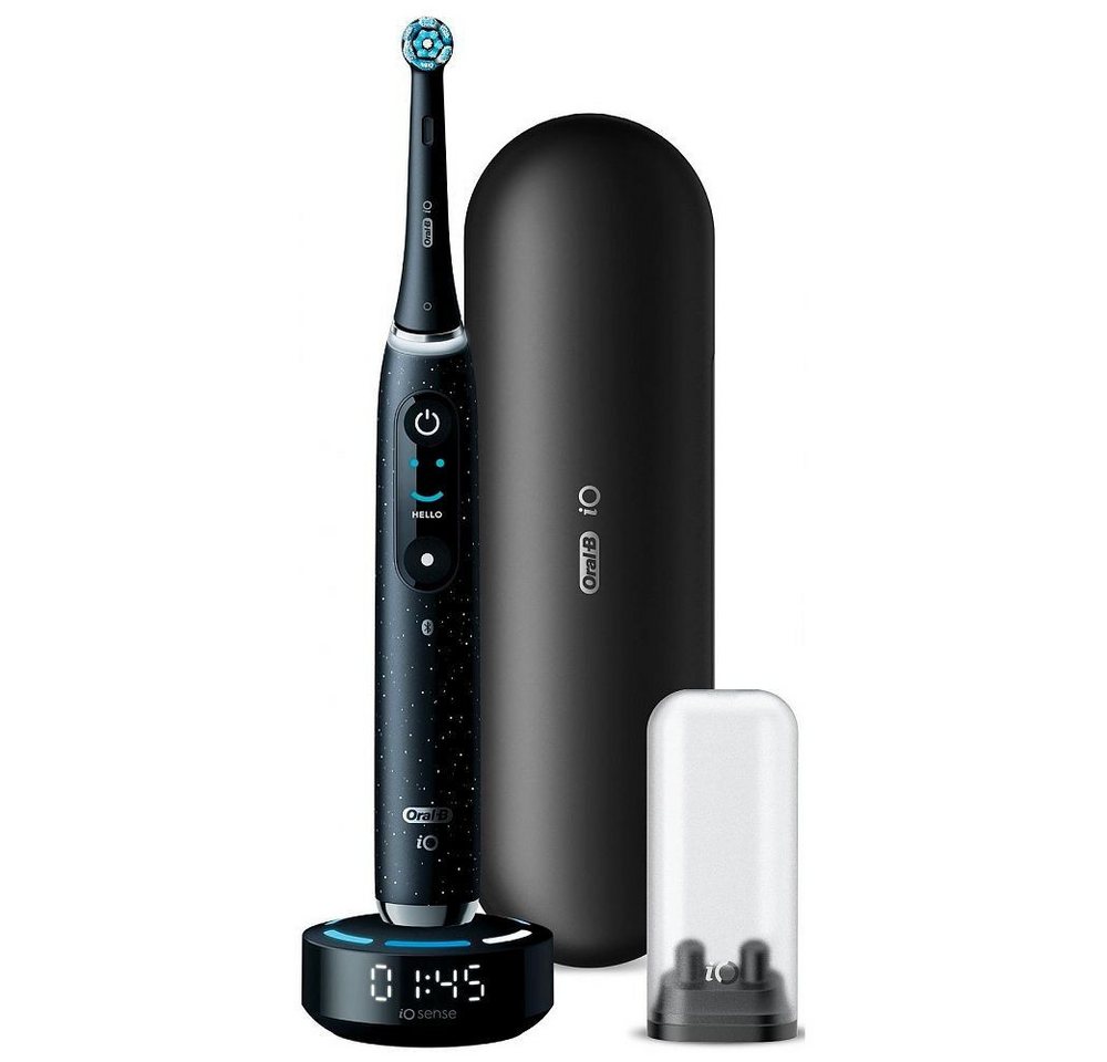 Oral-B Elektrische Zahnbürste iO 10, Aufsteckbürsten: 5 St., Magnet-Technologie, iOsense, 7 Putzmodi, Farbdisplay & Lade-Reiseetui Bild 3