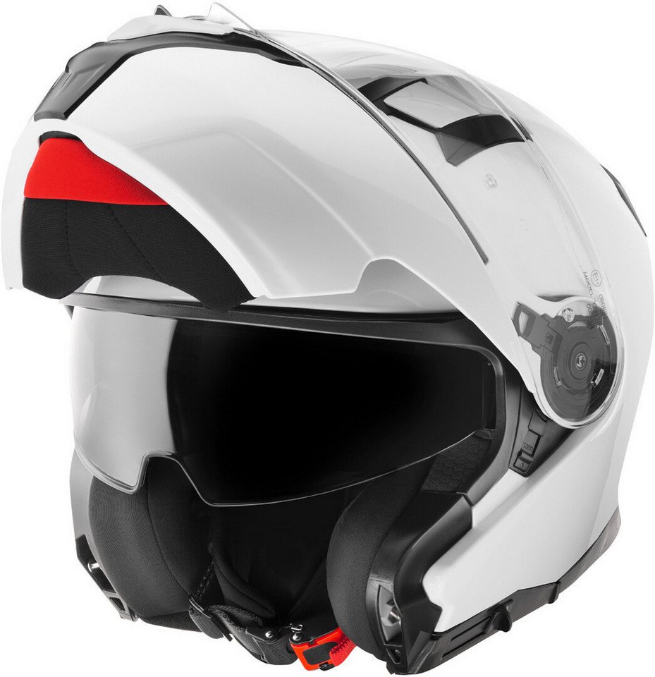 Germot Motorradhelm GM 970 Klapphelm, Vorbereitet Für Kommunikationssystem,integriertes Sonnenvisier