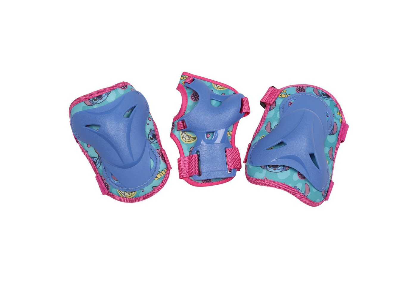 Disney Knieschutz DISNEY Stitch Kinder SCHÜTZER für Rollerblades, SET