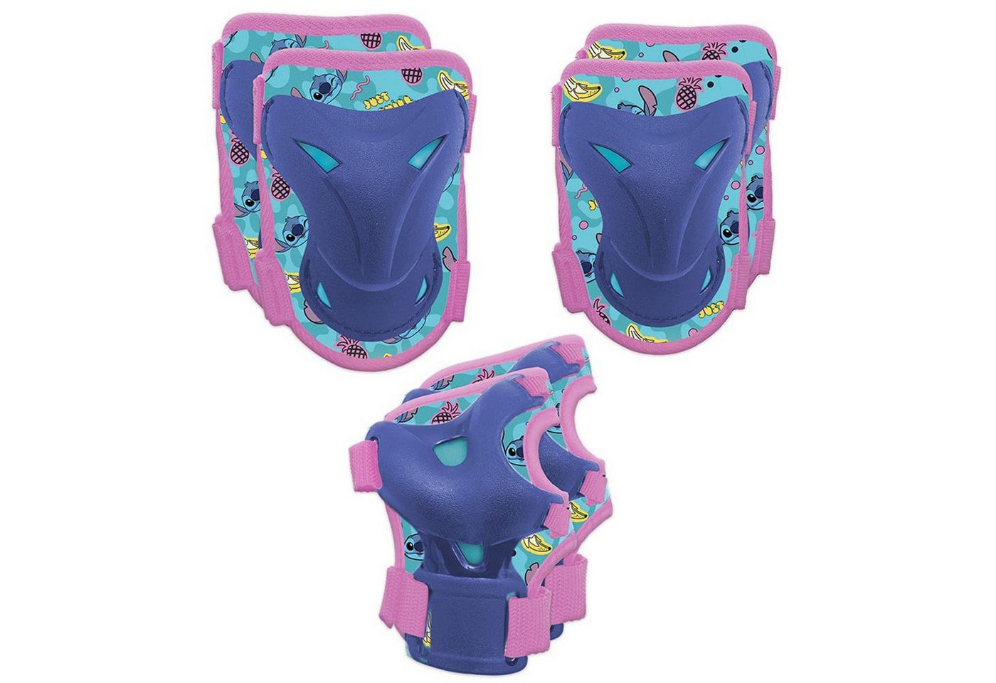 Disney Knieschutz DISNEY Stitch Kinder SCHÜTZER für Rollerblades, SET Bild 3