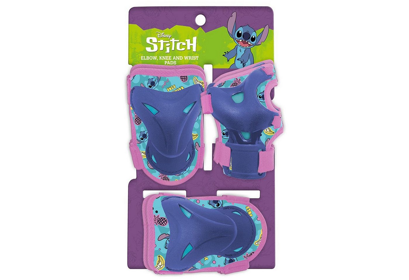 Disney Knieschutz DISNEY Stitch Kinder SCHÜTZER für Rollerblades, SET Bild 5