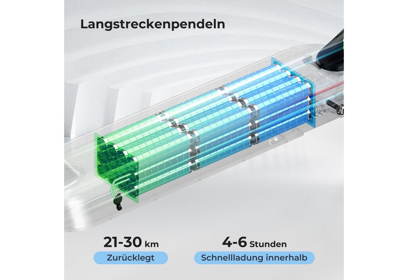 iscooter E-Scooter 8,5 Zoll E-Scooter mit Straßenzulassung ABE, Doppelfederung, 350,00 W, 20,00 km/h, 30 KM Reichweite, klappbar, Duales Bremssystem, Belastung bis 120kg
