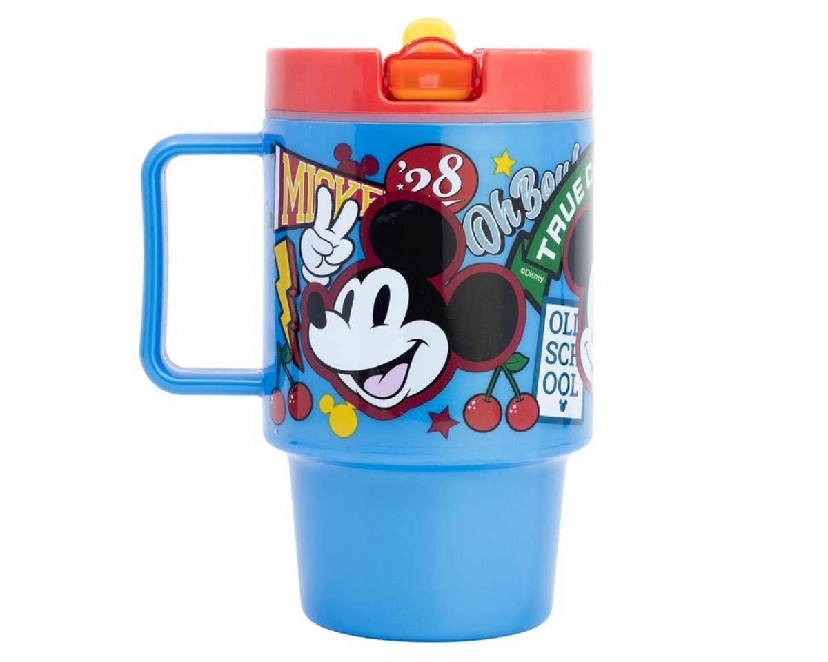 Storline Trinkflasche Disney Mickey Mouse Kunststoffbecher 530 ml mit Schraubdeckel