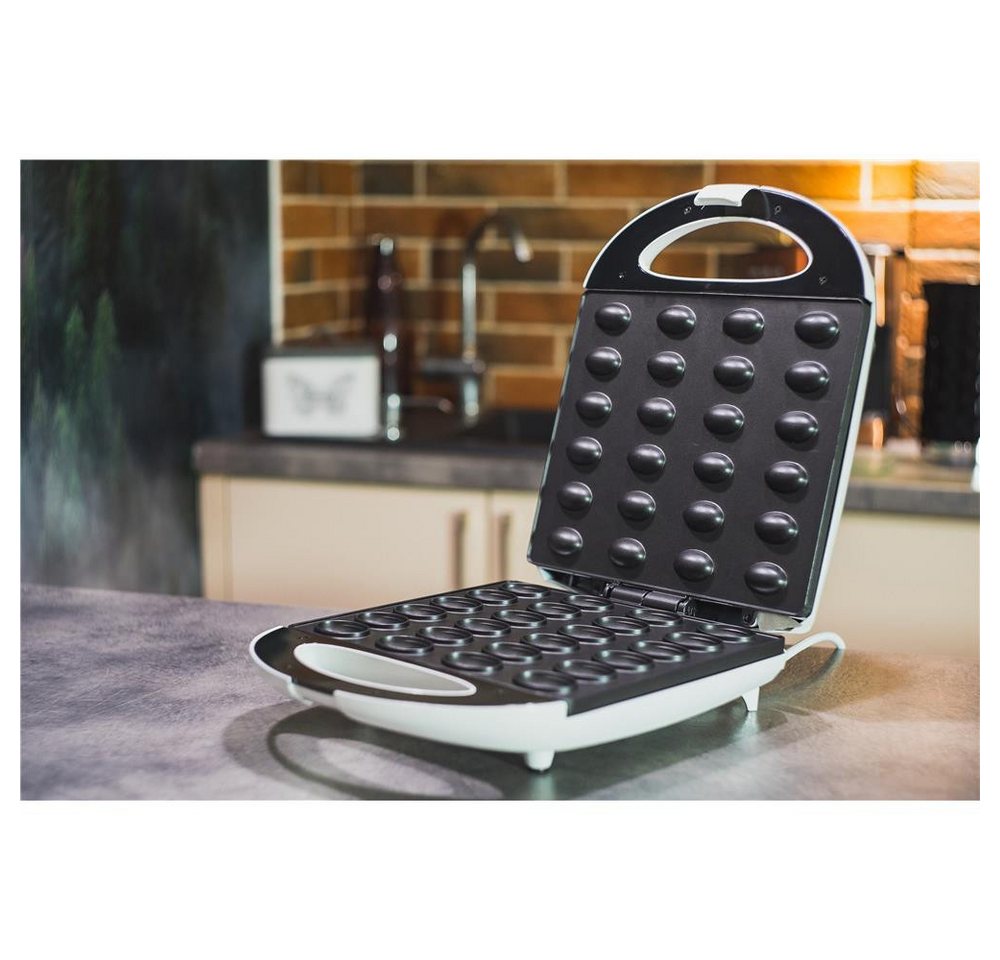 ADLER EUROPE Waffeleisen CR 3064, 1400 W, Oreschki Maker für 12 Nusskekse Bild 5