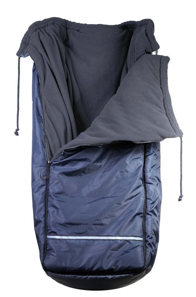Rolko Fußsack Schlupfsack Rollstuhlfahrer Fußsack Fußwärmer Rolko-Thermo Größe XXL (1-tlg), wasserabweisend, rutschfeste Unterseite