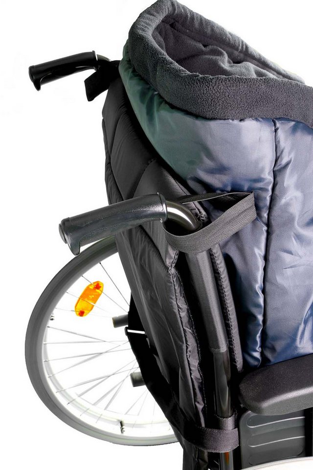 Rolko Fußsack Schlupfsack Rollstuhlfahrer Fußsack Fußwärmer Rolko-Thermo Größe XXL (1-tlg), wasserabweisend, rutschfeste Unterseite Bild 2