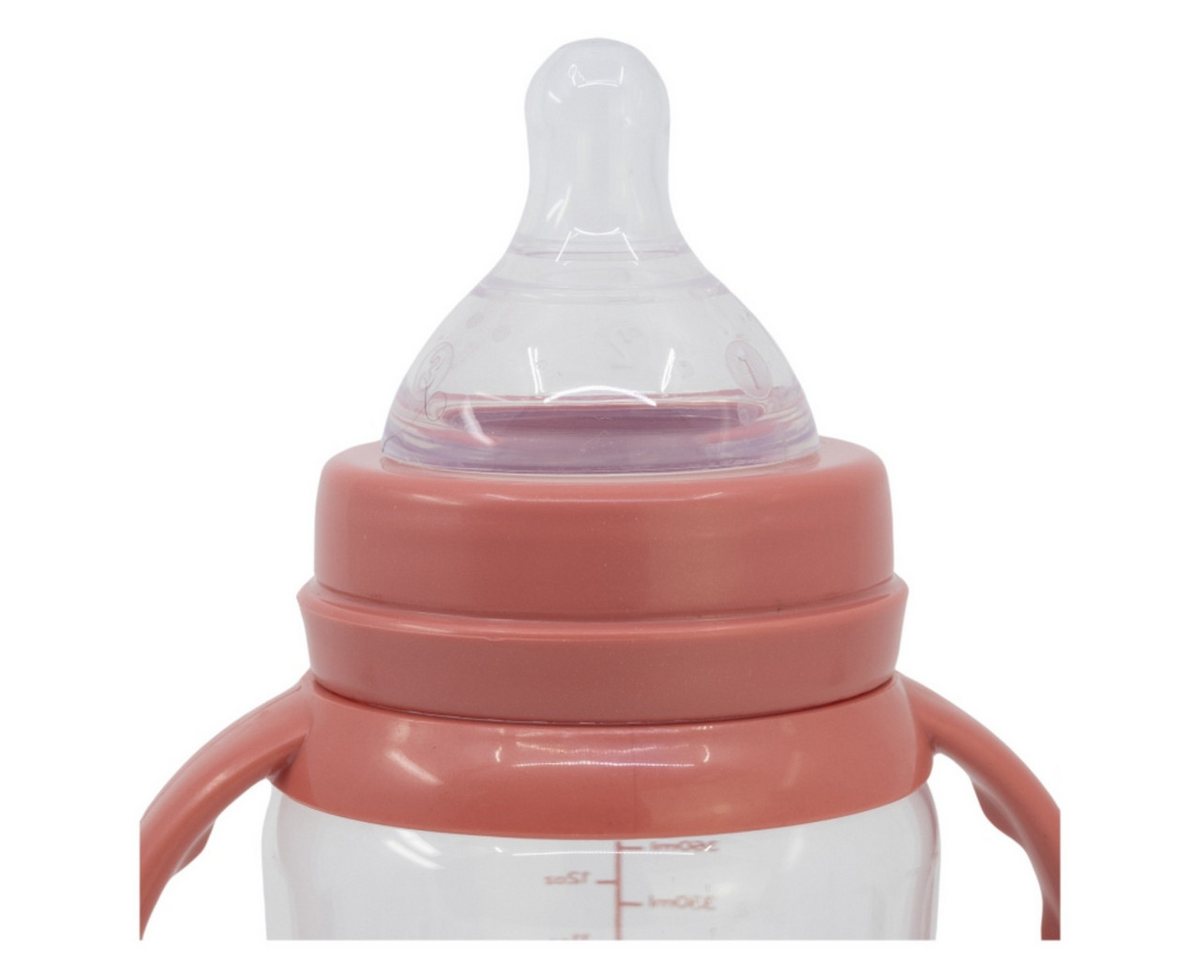 Disney Minnie Mouse Babyflasche 360 ml Silikon-Sauger mit 3 Positionen & Anti-Kolik-System Bild 2