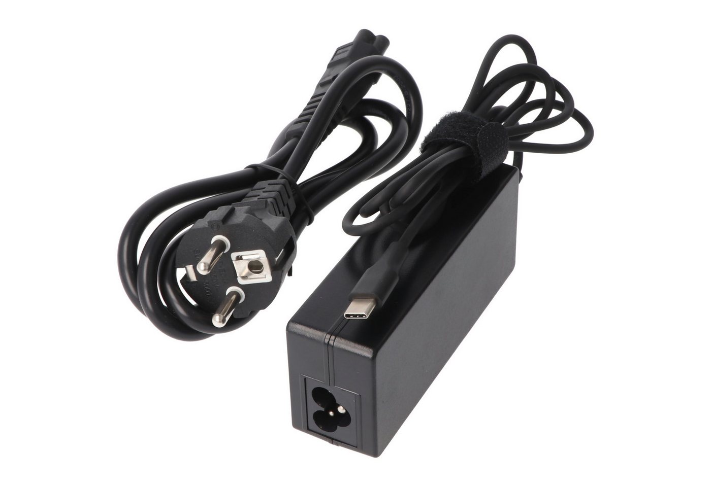 AccuCell USB-C Ladegerät für Laptop mit USB-C Ladebuchse AC Adapter 65W Akku-Ladestation Bild 2