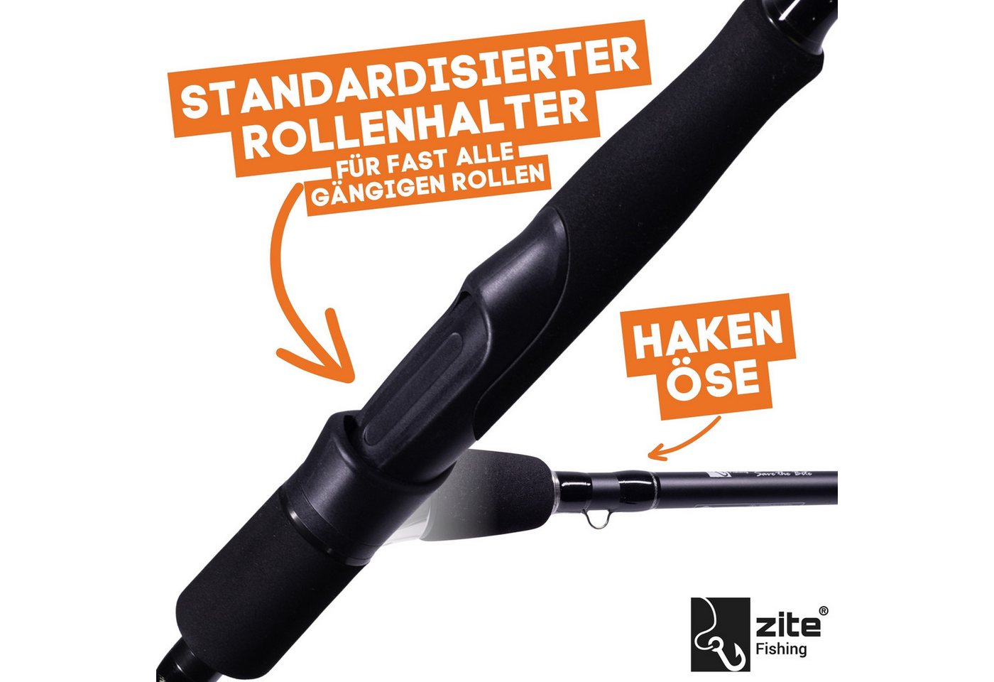 Zite Spinnrute Inzite Pro Stick Hecht-Set - Angelrute + Angelrolle mit Zubehör Bild 5