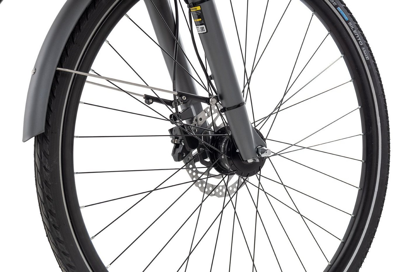 2R Manufaktur Trekkingrad TLX24, 24 Gang Shimano Acera RD-M360 Schaltwerk, Kettenschaltung, Herrenrad 28 Zoll schwarz/grau Bild 3