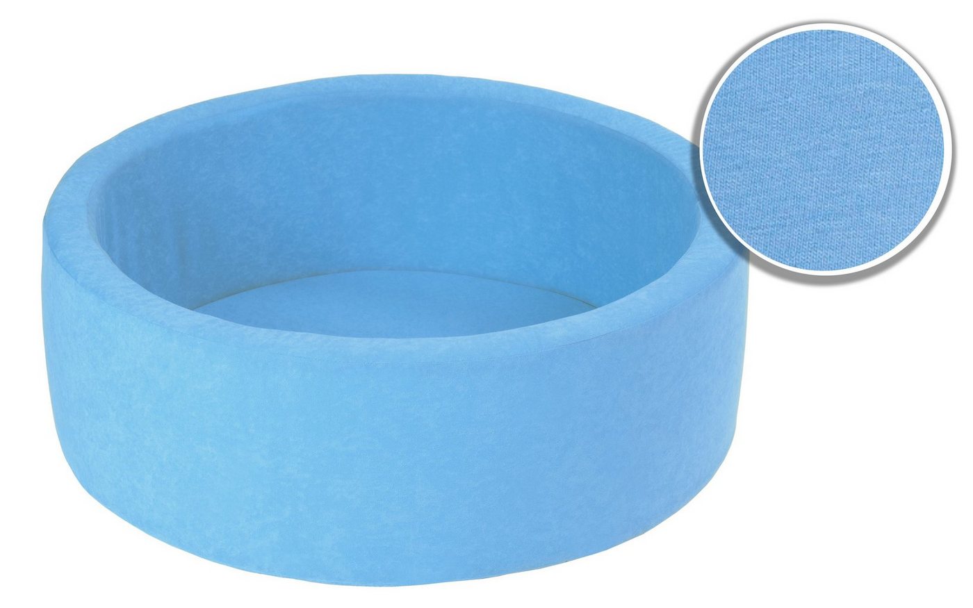 sunnypillow Bällebad-Bälle für Baby Kinder mit bunten Bällen (200-St), Blau - mit 200 Bällen Bild 4