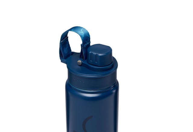 Satch Trinkflasche Edelstahl Trinkflasche 0,5 l Blau, Sportflasche, Freizeitflasche