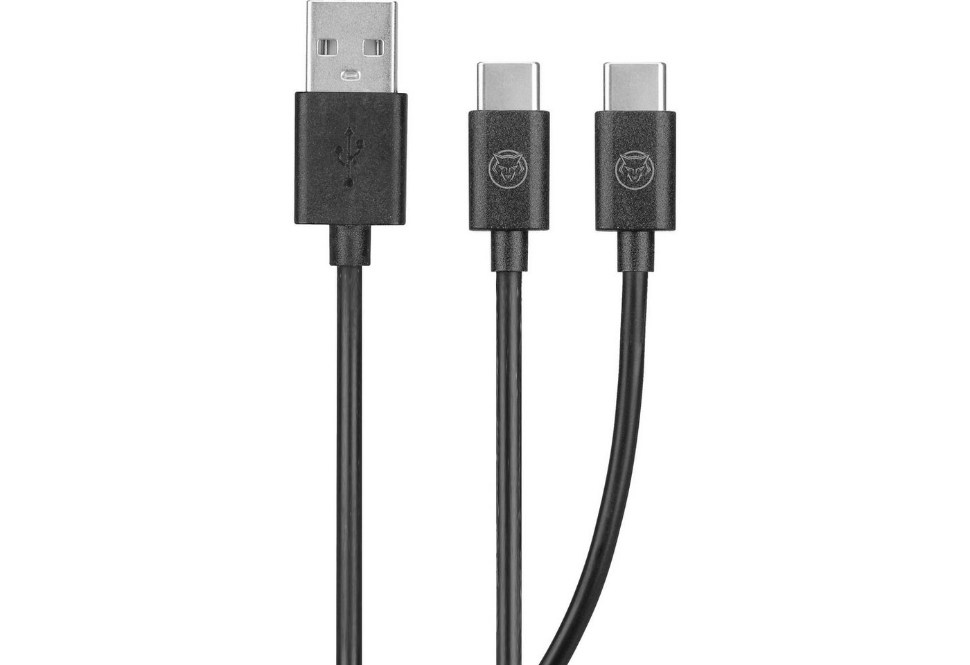 Qware Gaming Y-Kabel 3,5 m kompatibel mit PlayStation 5 – Langes Kabel für Laden Spielkonsolenzubehörkabel Bild 2