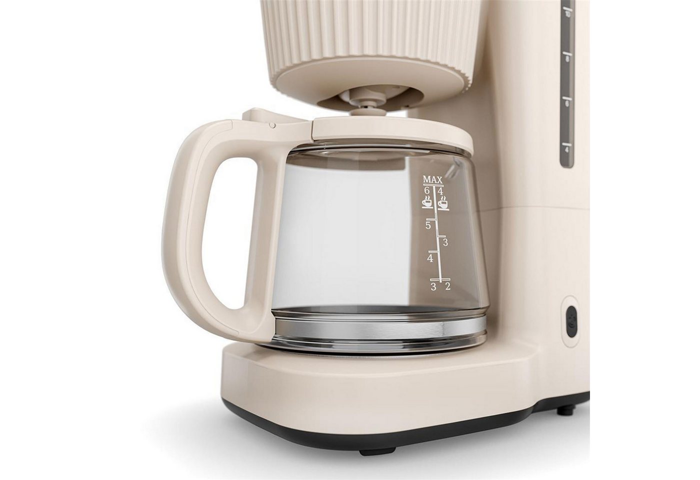PRINCESS Filterkaffeemaschine PRINCESS 246048 Wave, Filterkaffeemaschine, 1,5L Wassertank, Thermokaraffe Bild 5