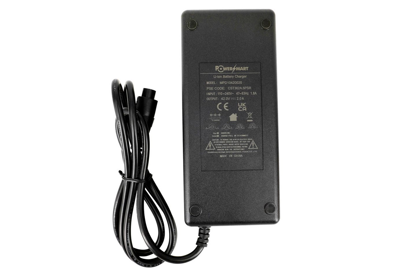 PowerSmart Batterie-Ladegerät (für Fischer ECU 1401, Fischer ECU 1800, Fischer ECU 1801, Fischer ECU 1803)