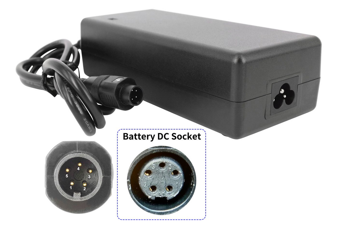 PowerSmart Batterie-Ladegerät (für Fischer ECU 1401, Fischer ECU 1800, Fischer ECU 1801, Fischer ECU 1803) Bild 2