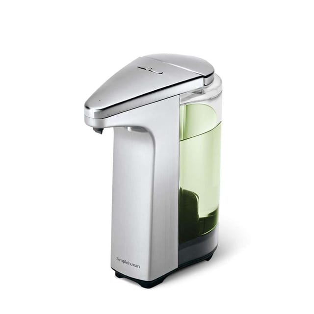Simplehuman - Badezimmerzubehör - Seifenspender berührungslos, 237 ml, Nickel matt ST1023