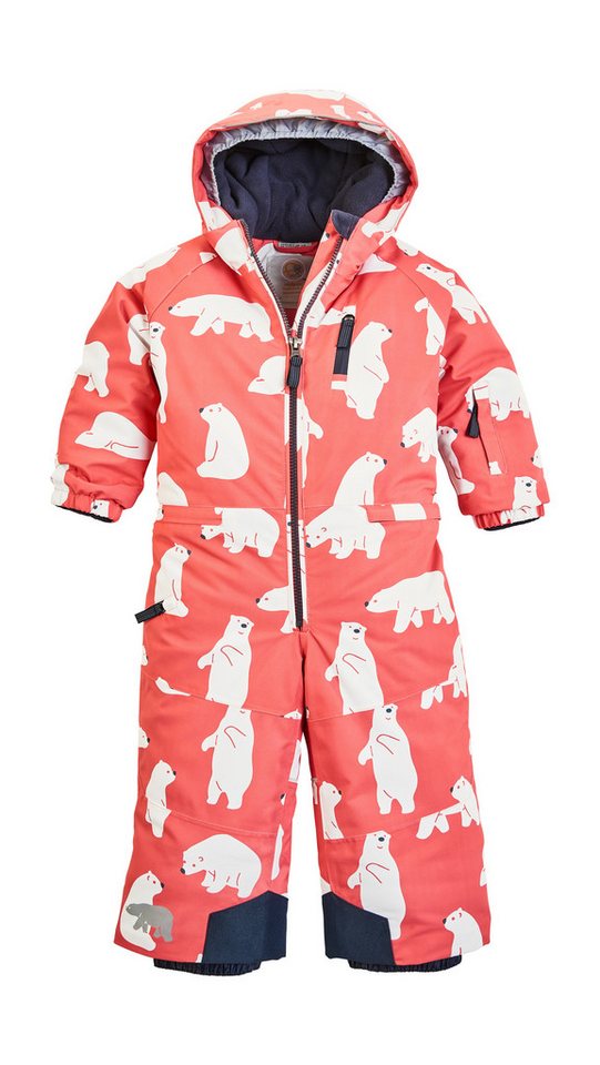 first instinct by killtec Skianzug FISW 33 MNS ONPC, Wasserdichter Kinder Skioverall mit Grow-Up-Funktion