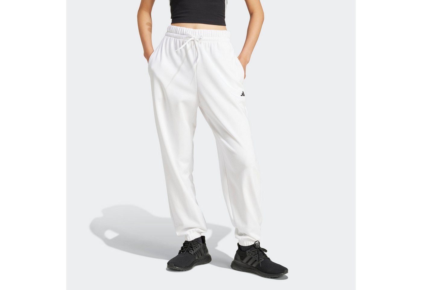 adidas Sportswear Sporthose W SL FT CF PT mit Kordelverschluss, aus weichem French-Terry-Material Bild 5