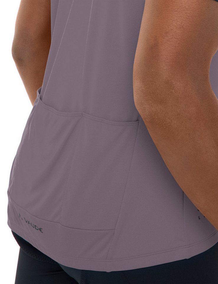 VAUDE Radtrikot Men's Matera FZ Tricot II mit drei offenen Rückentaschen, atmungsaktiv, schnelltrocknend