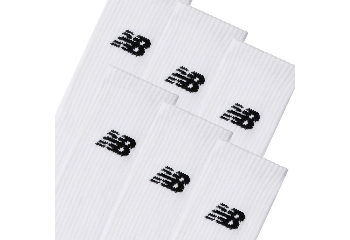 New Balance Sportsocken EVERYDAY CREW 6 PAIRS (6-Paar) mit 6 Teilen, für sportive Aktivitäten geeignet, aus Baumwolle Bild 3