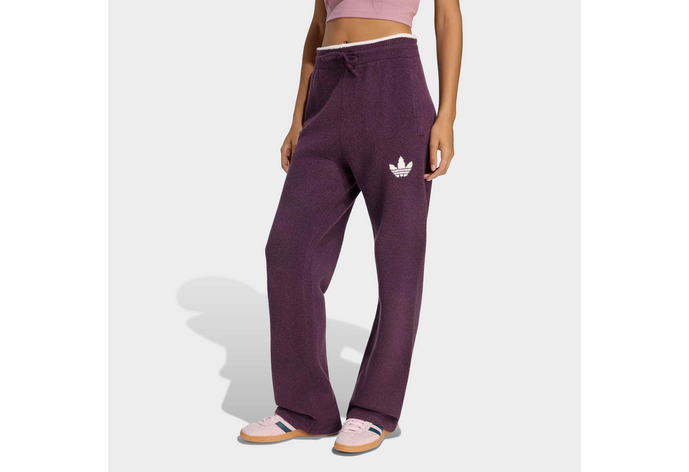 adidas Originals Sporthose KNIT TIPPING JOGGERS für Erwachsene, sportlicher Stil Bild 5