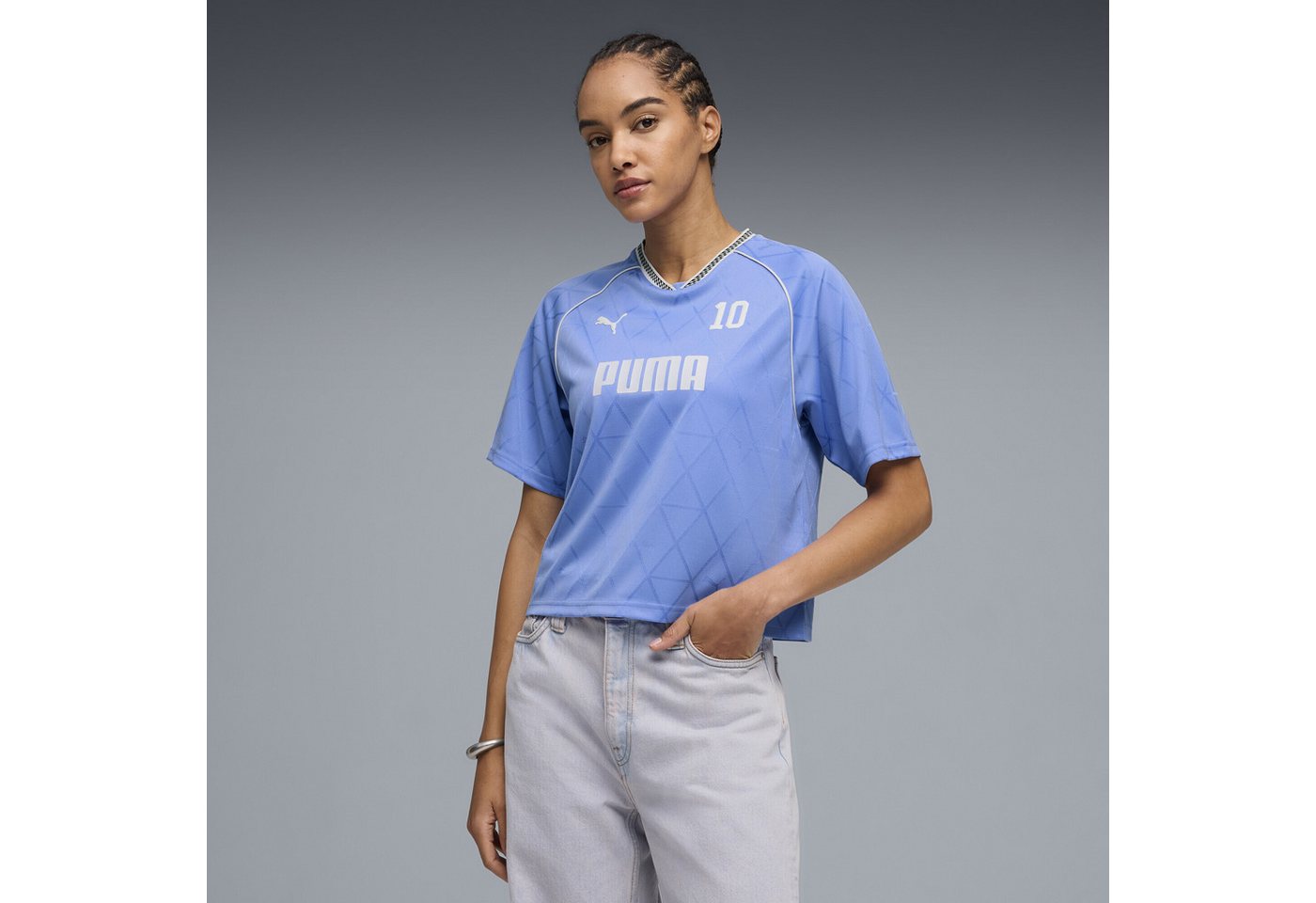 PUMA Trainingsshirt PUMA Sport Relaxed Trikot Damen Bild 3