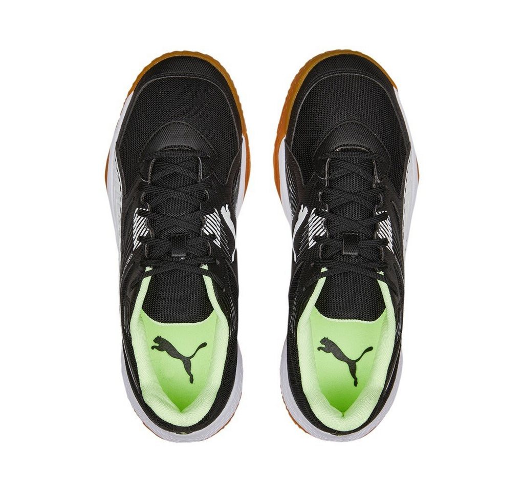 PUMA Hallen-Indoorschuhe Solarflash II schwarz Herren Badmintonschuh Bild 2