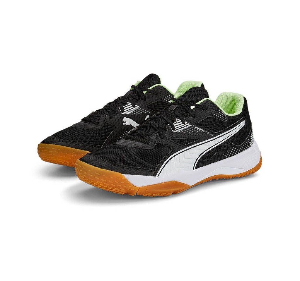PUMA Hallen-Indoorschuhe Solarflash II schwarz Herren Badmintonschuh Bild 5