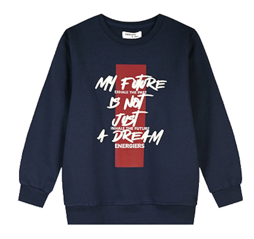 ENERGIERS Jogginganzug ENERGIERS Jungen 3tlg. Jogginganzug Sweatshirt Jogginghosen navy (3-tlg., 3 teilig) Bild 4