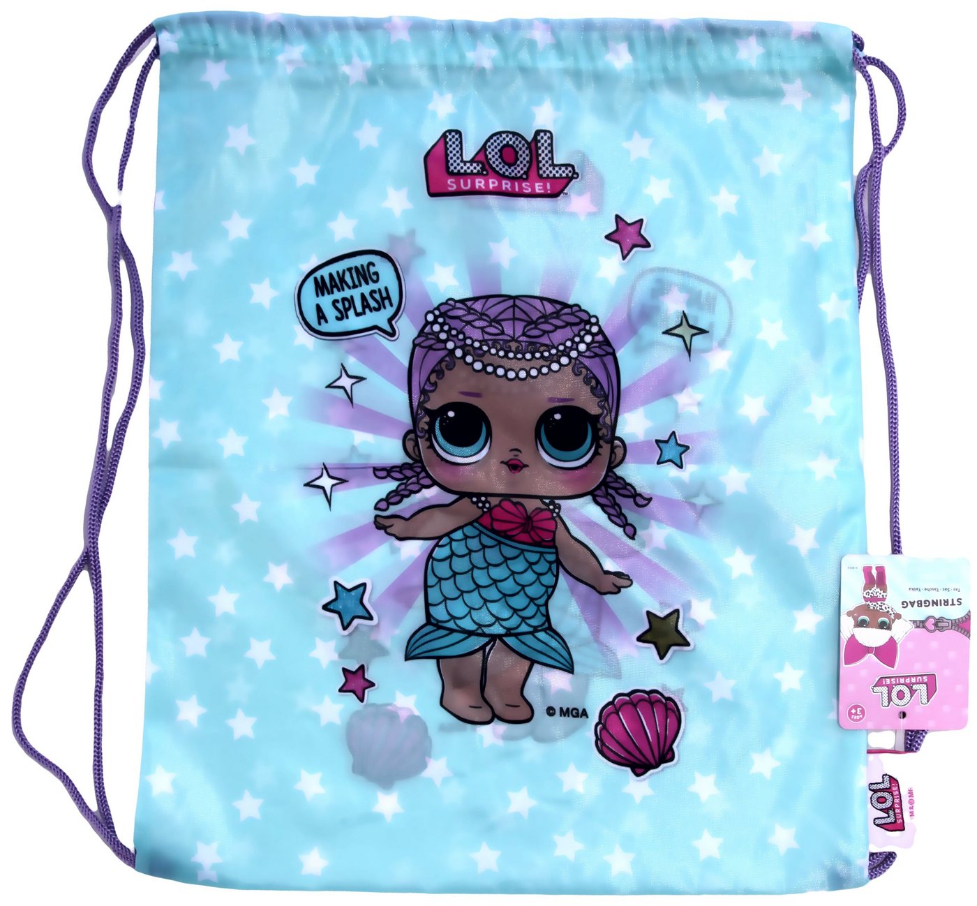 L.O.L. SURPRISE! Turnbeutel Mädchen Turnbeutel L.o.L. Surprise Stringbag