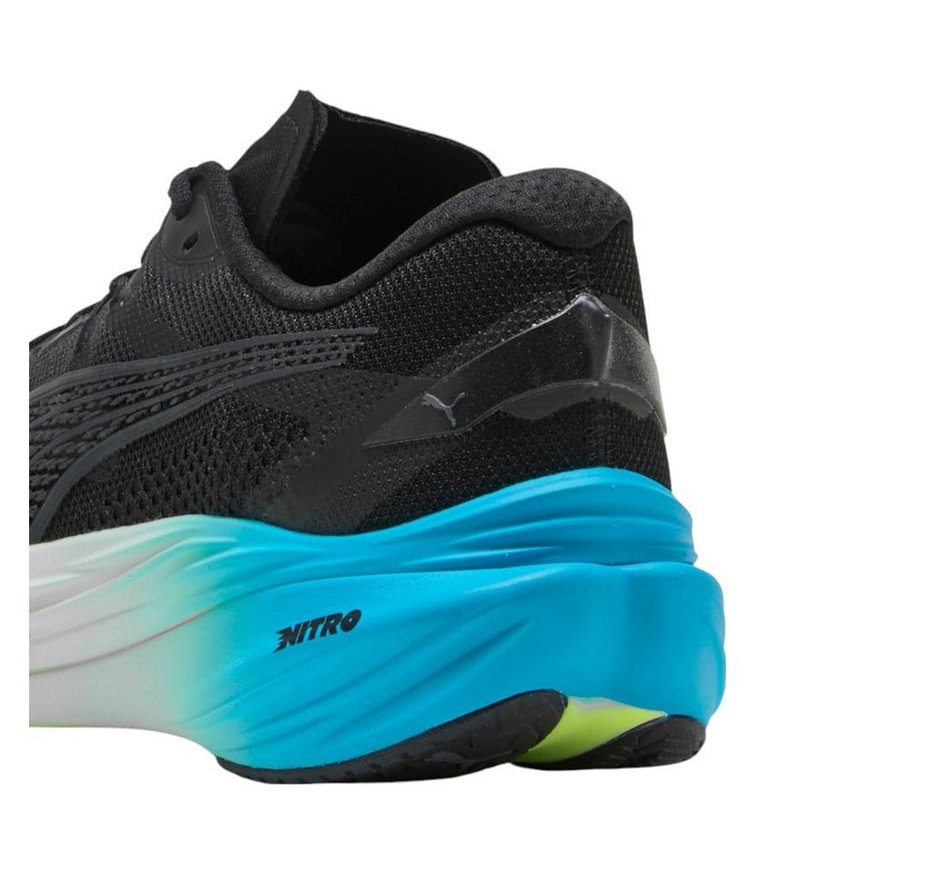PUMA Deviate Nitro 3 (Dämpfung) schwarz/blau Herren Laufschuh Bild 3