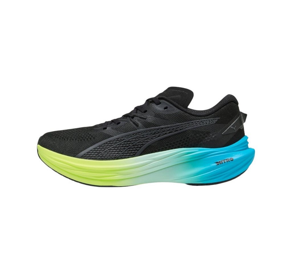 PUMA Deviate Nitro 3 (Dämpfung) schwarz/blau Herren Laufschuh Bild 5