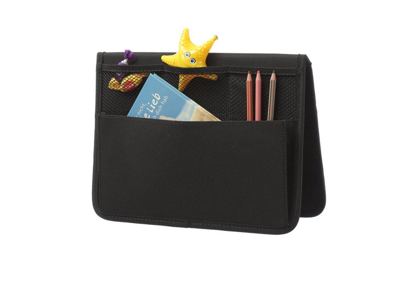 GORANDO Rücksitzorganizer Auto-Rückenlehnentasche Tablet Organizer für Auto Rücksitz 2 Stück (2-tlg) Bild 4