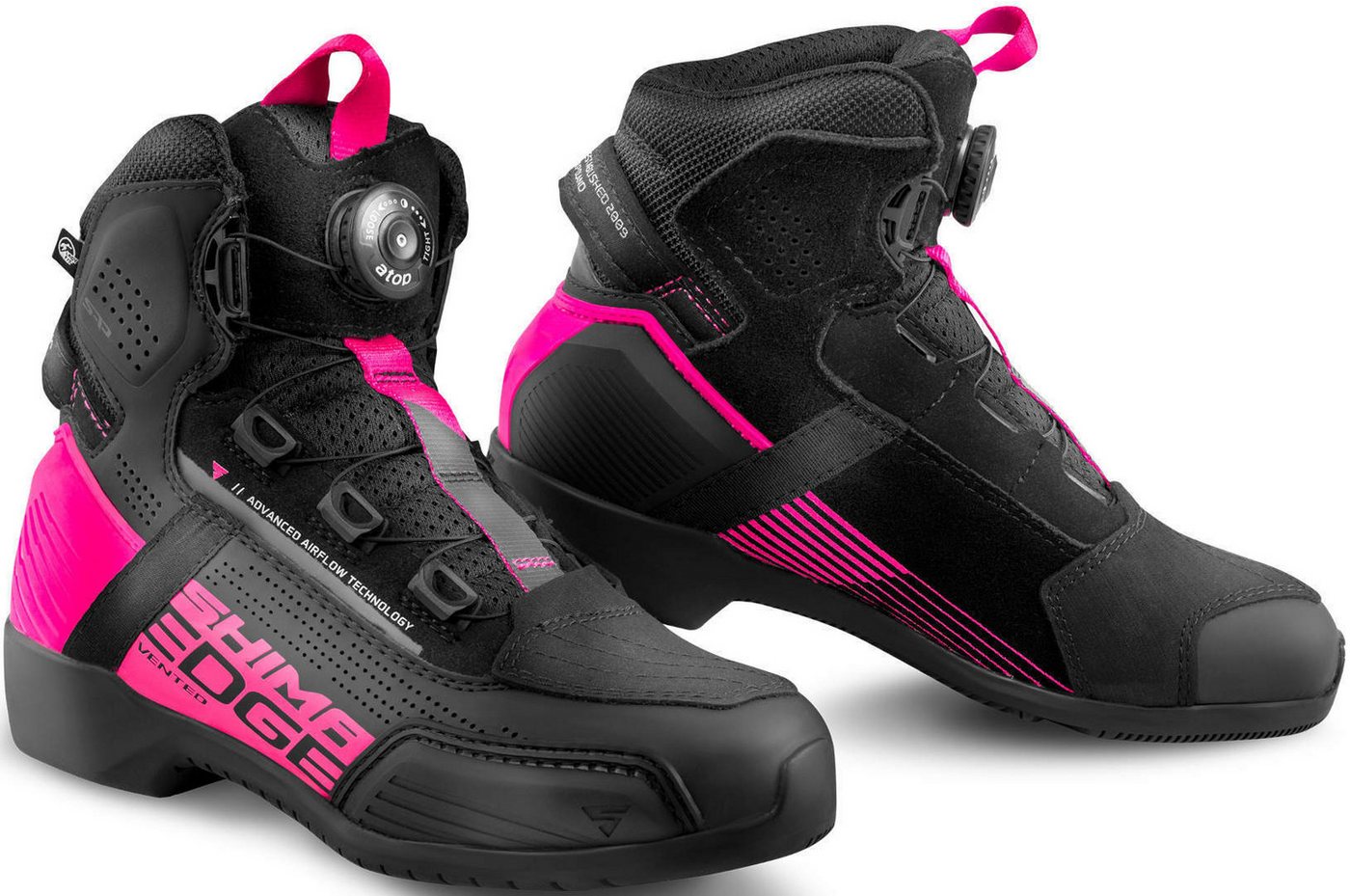 SHIMA Edge Vented Damen-Motorradschuhe Motorradstiefel perforiert Bild 4